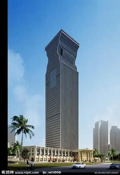 办公楼建筑模型图片