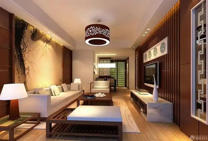 仿古小客厅装修效果图(仿古客房装修效果图)