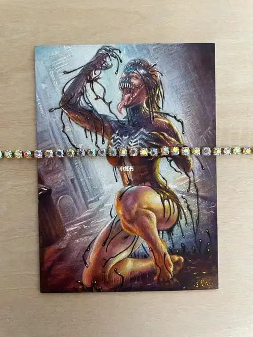 彩铅手绘女版毒液