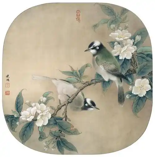 李晓明工笔画作62图太美了看完你心绪会沉静下来