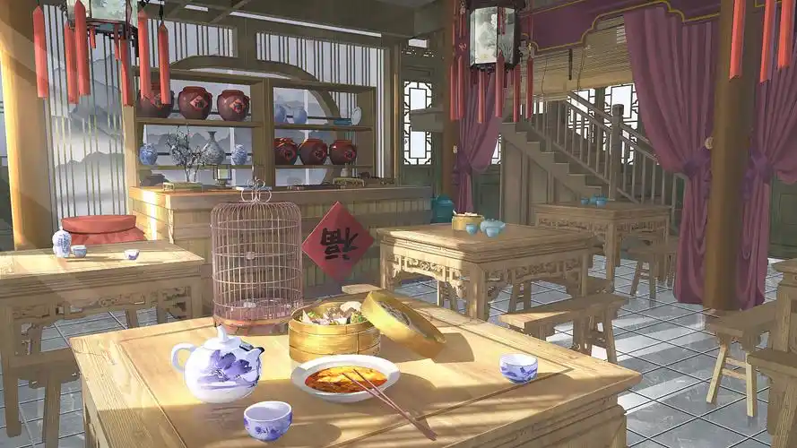 中式场景广州 |                                              设计