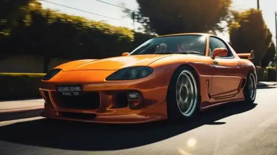 《速度与激情3》经典车之马自达rx-7