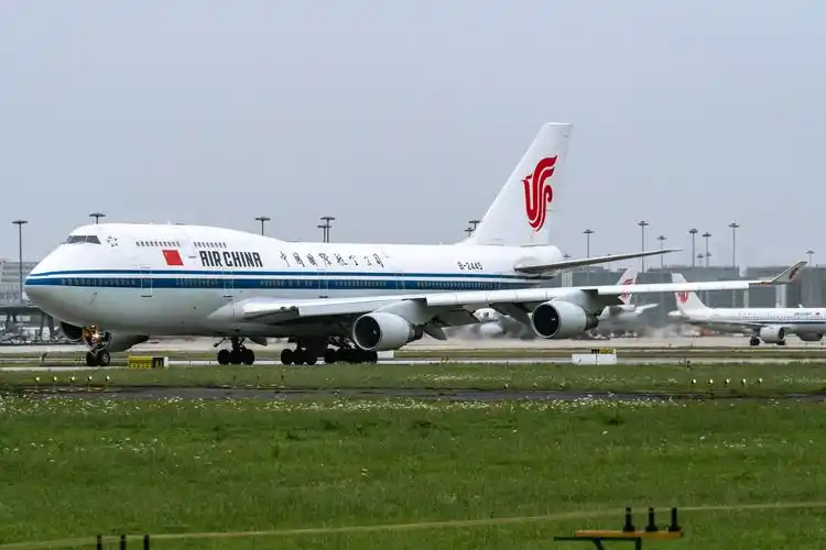 中国国际航空公司波音747400空中女皇