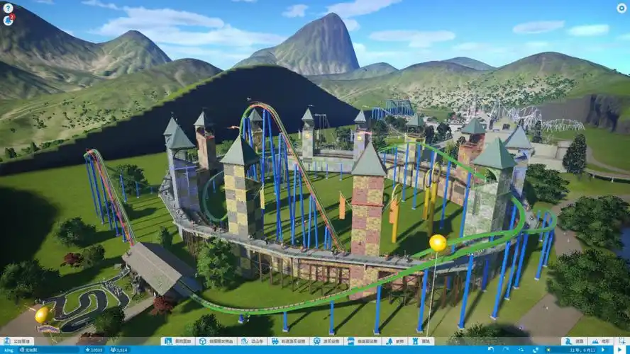 过山车之星自建的环球影城