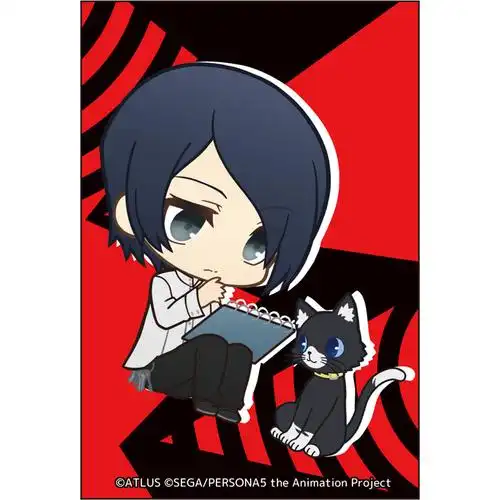 商品名称:女神异闻录5 persona5 the animation q版角色图案冰箱贴 奥