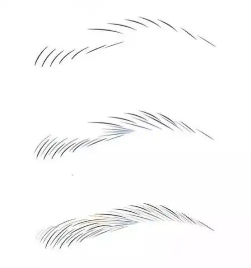 第10页眉毛简笔画画法卡通眉毛简笔画 浓眉毛简笔画怎样画眉毛新月眉