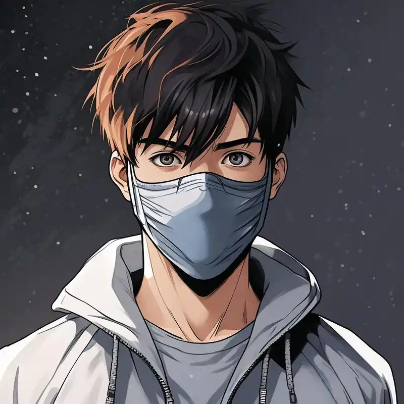 01 帅气男生头像集锦 今天给大家带来一组戴口罩的男生头像,不仅