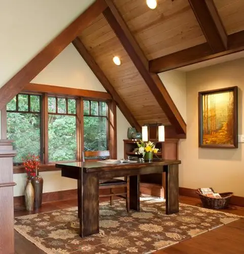 阁楼装修,阁楼设计,斜顶阁楼