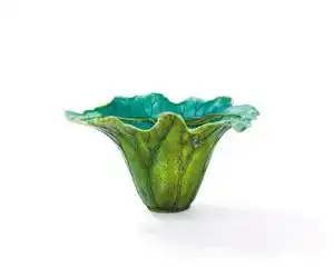 清乾隆像生瓷喜岁连年荷叶杯即将亮相佳士得春拍