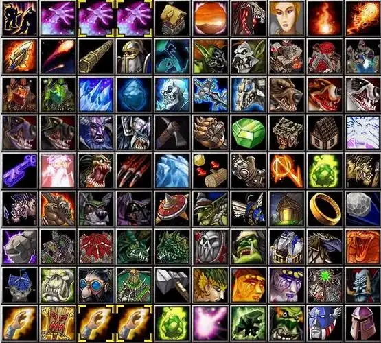 魔兽技能图标大全