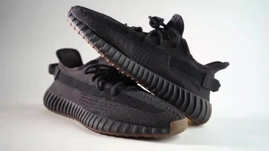 adidas yeezy 350 v2 "cinder" 黑生胶 细节实拍