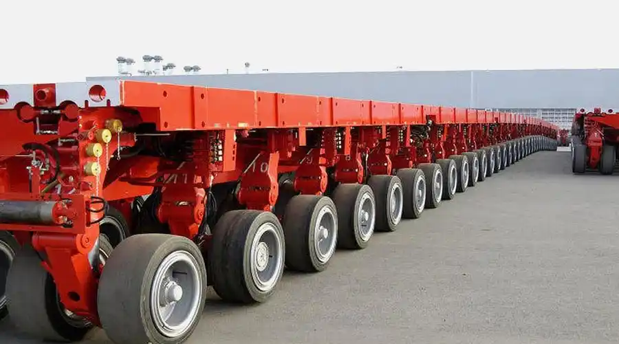 图为smpt平板运输车