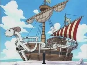 中虚拟物品,是是日本动漫作品《one piece》中草帽海贼团最初的海盗船