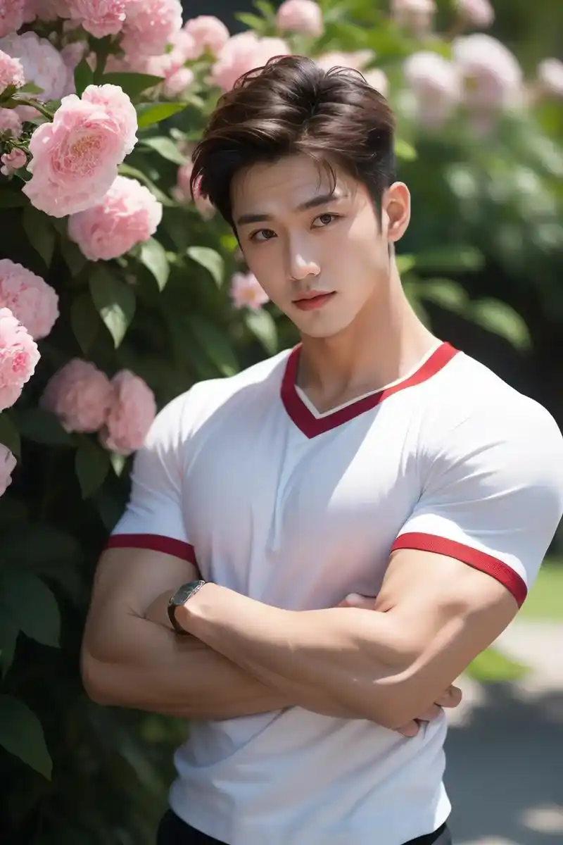 型男驾到.镜头下的帅哥,每一个微笑都散发着魅力,每一次眨眼都