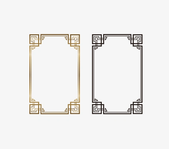 古典中国风国学边框元素