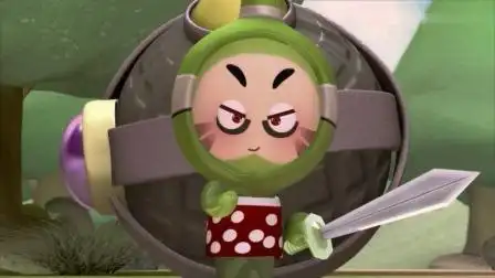 果宝特攻:龟太公切得嗨,一刀劈了炸弹