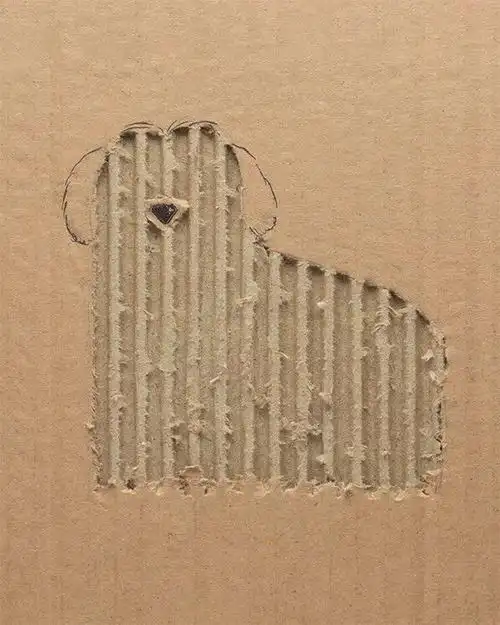 来自瓦楞纸上的小创意