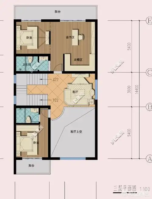 建房的地方在路边,8米宽15米深怎样设计?