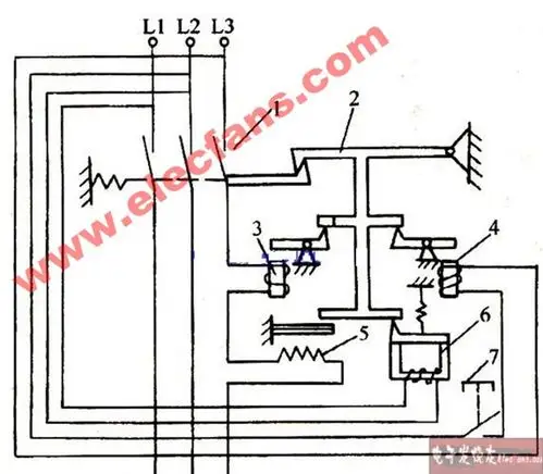 分励脱扣器原理图