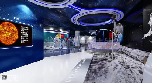 杭州研究院航天科普展厅装修设计效果图_科技资讯__万联信息网