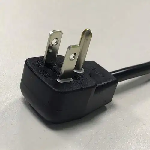 美式三插 美规电源线 nema5-15p 90度插头