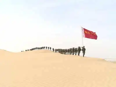 武警部队7000余特战尖兵首获极限训练勇士徽章