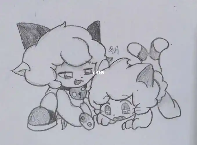 喜羊羊与灰太狼  #手绘  #临摹  #喜羊羊  #懒羊羊  #蠢子叉不傻