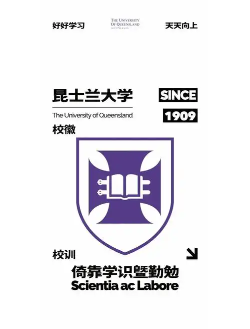 昆士兰大学校徽校训壁纸