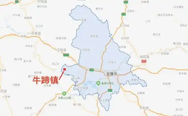 陕西安康汉滨区最西的镇,名字很有趣,让人匪夷所思