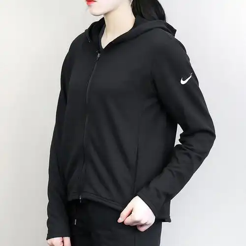 nike耐克女装2018春季新款运动服跑步训练休闲夹克外套889250-010