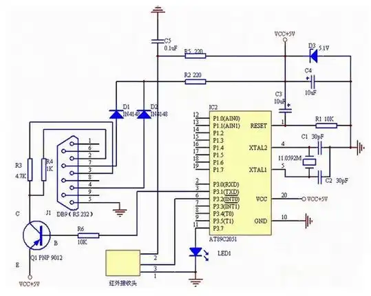 解读at89c2051遥控接收器电路设计原理-文章-课设毕设-通信类 - 畅学