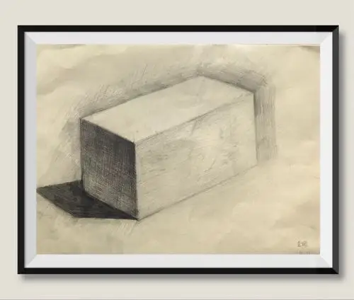 石膏几何体～长方体