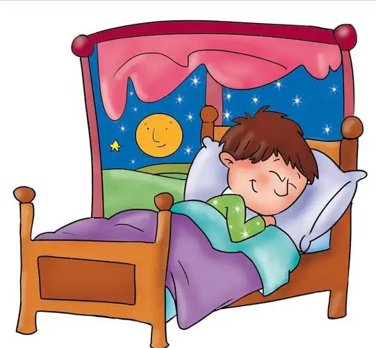 我们晚上睡觉的时候是黑天