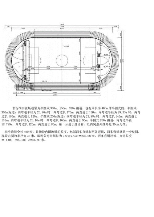 400米标准跑道平面图.doc 5页