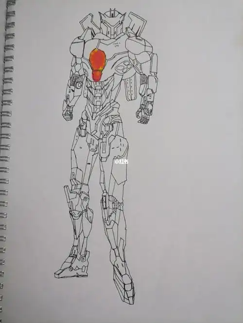 环太平洋复仇流浪者圆珠笔画