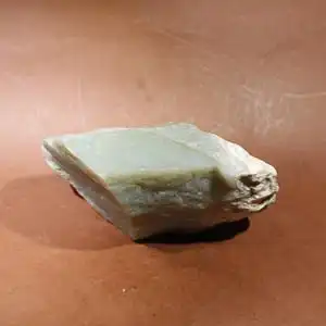 新疆且末青玉山料和田玉天然玉石原石雕刻料可磨珠子真品料754克