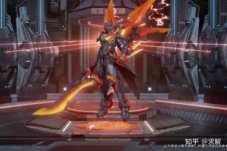 王者荣耀:官宣凯的新皮肤绛天战甲即将上架,释放大招太帅气了