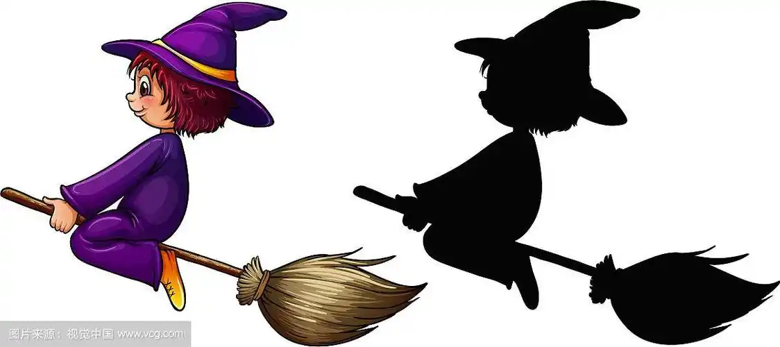 骑扫帚的女巫