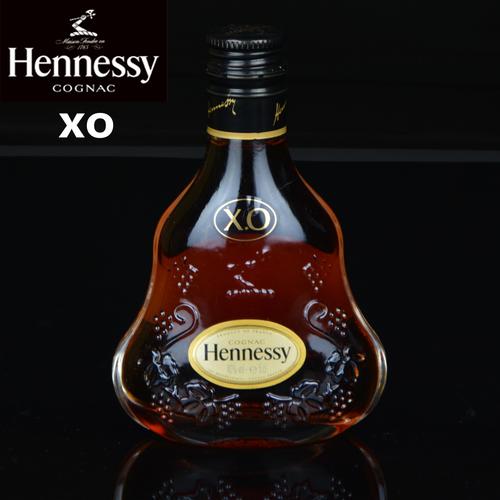 酒版收藏法国hennessy轩尼诗xo干邑白兰地50ml迷你小洋酒40度酒办