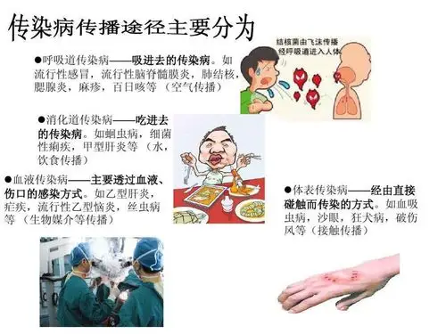 春季传染病传播途径.