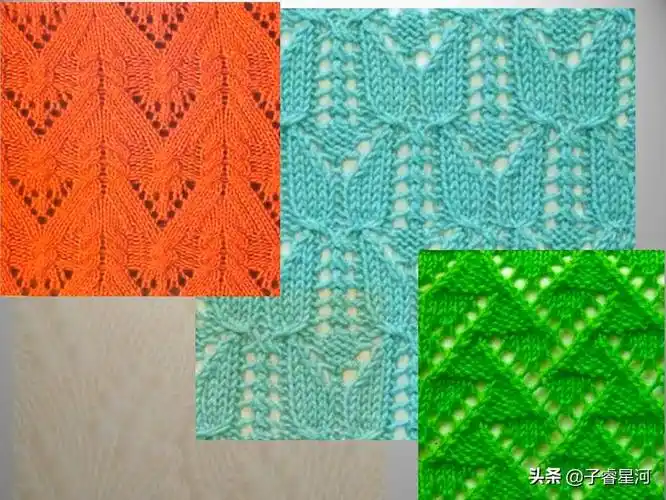 毛线编织花样(女士毛衣花样大全图)