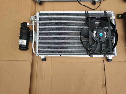 新凯冷凝器汽车配件皮卡suv空调散热器散热热网冷凝器