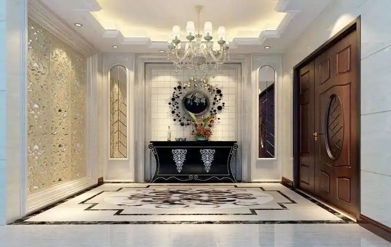 门厅地板装修效果图入户门厅地板装修让你听傻眼