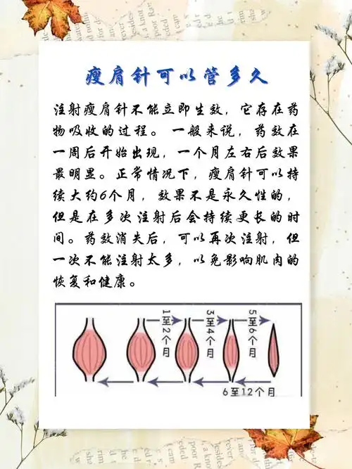 瘦肩针的成分及原理瘦肩针的主要成分是肉毒素,和瘦脸_圈子-新氧美容