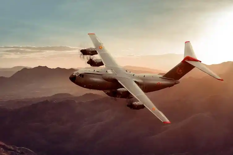 原创空客a400m大型运输机首次打入中亚市场,性能很优异,已获9国订购