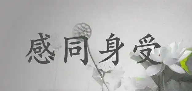 感同身受是什么意思感同身受误用