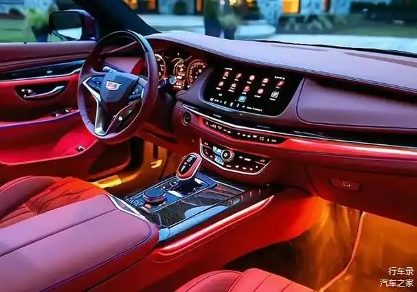 新一代"凯迪拉克ct5"海外现身,外观进行,内饰太形象了!