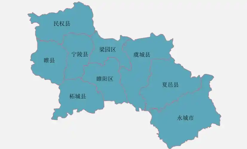 商丘市的区划调整河南省的第5大城市为何有9个区县