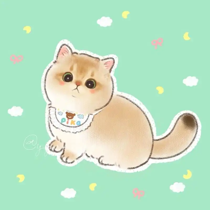 96宠物头像|超级无敌可爱的q版猫猫画像 作为一个之前一直都很喜欢