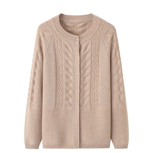 对襟毛衣外套女